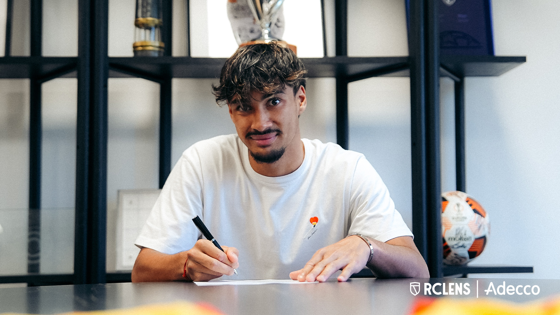 Grande première en Ligue 1 pour Erawan Garnier, lancé dans le grand bain 5 mois après son arrivée à Lens