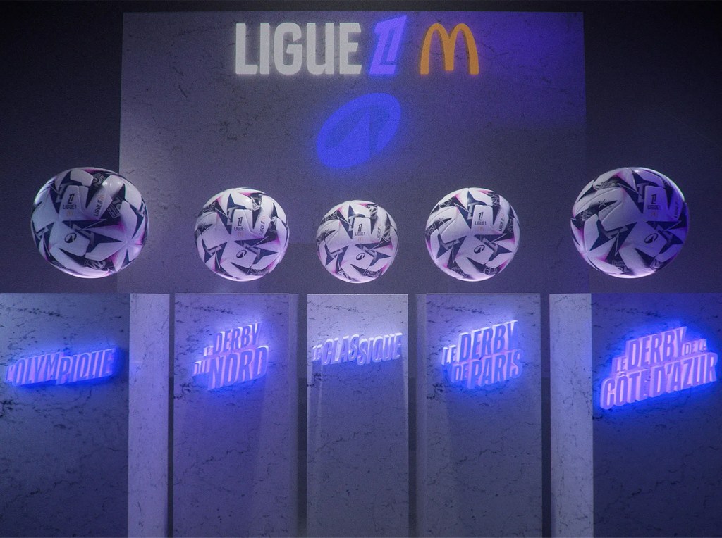 Un ballon spécial pour les derbys du Nord et plusieurs autres grandes affiches de Ligue 1